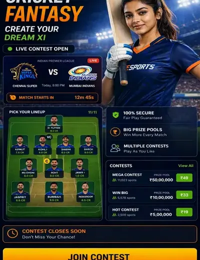 Shri Ganesh (shri ganesh satta king) fantasy cricket & matchday visual 3